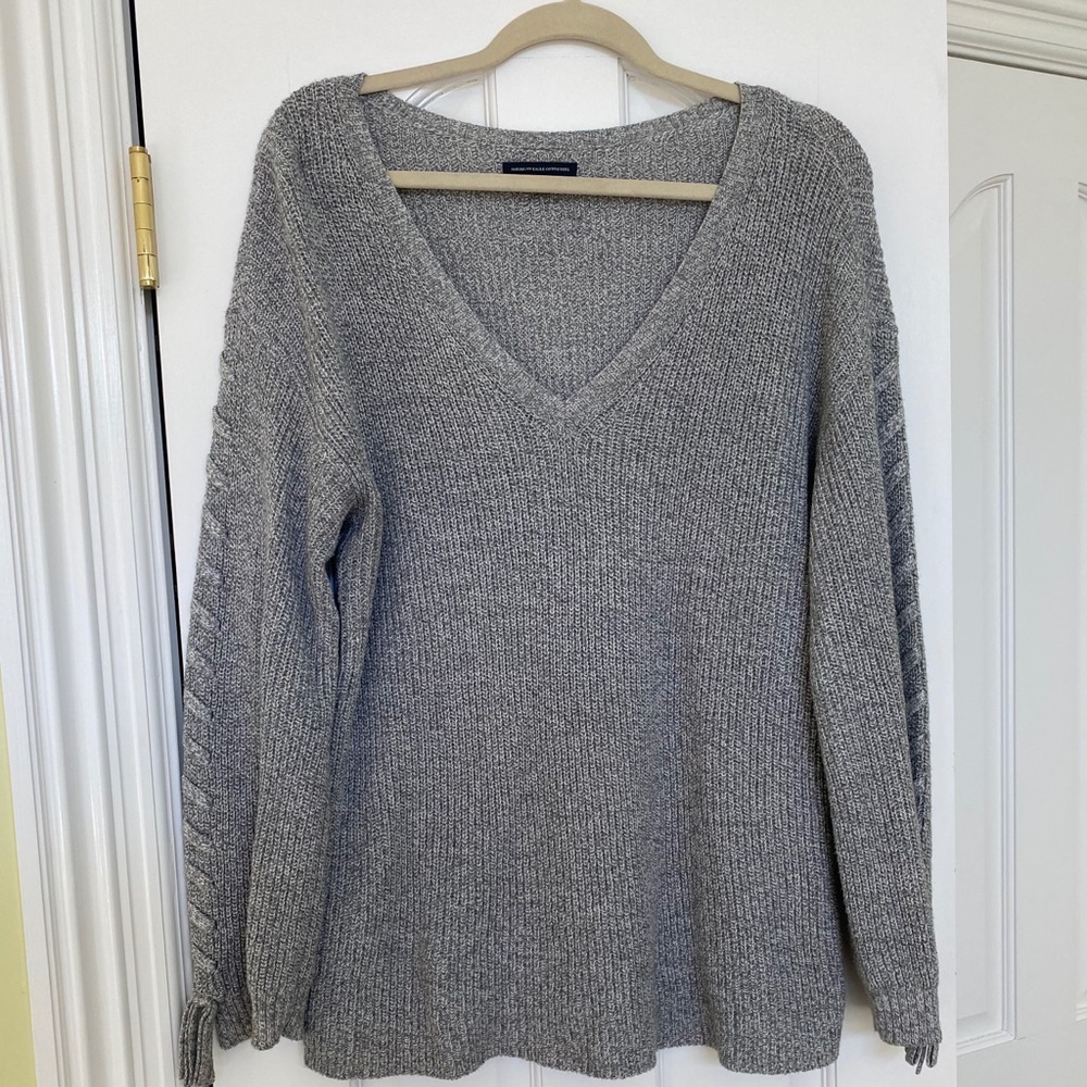 Grey American Eagle Sweater